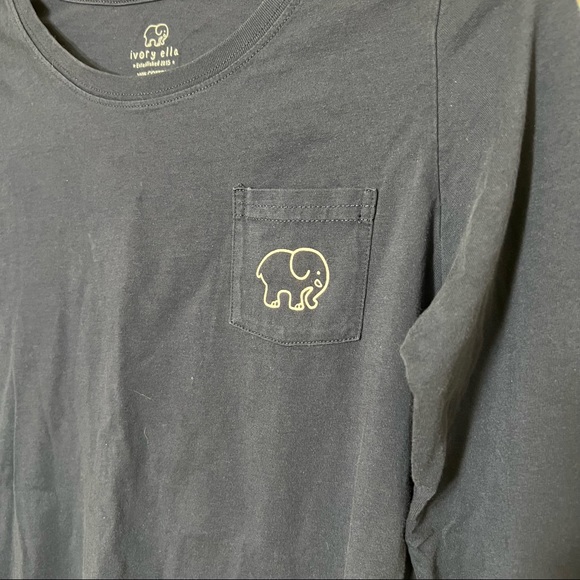 Ivory Ella long-sleeve T shirt - Picture 3 of 4